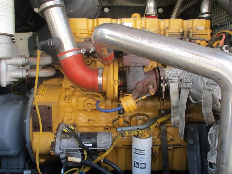 2017 ATLAS COPCO XAMS 850 CD7 Air Compressor Yellow 6 Cylinders