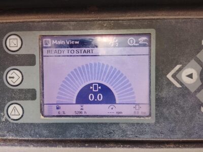 2017 ATLAS COPCO XAMS 850 CD7 Air Compressor Yellow 6 Cylinders