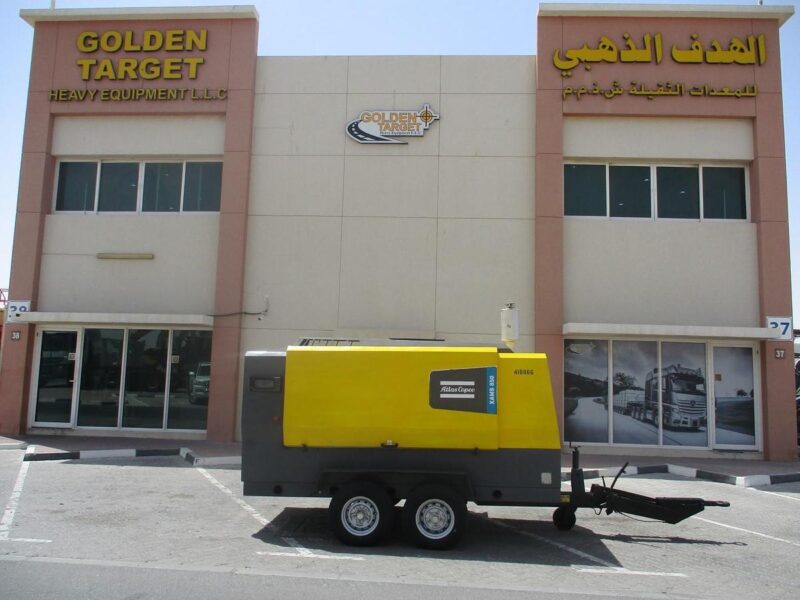 2017 ATLAS COPCO XAMS 850 CD7 Air Compressor Yellow 6 Cylinders