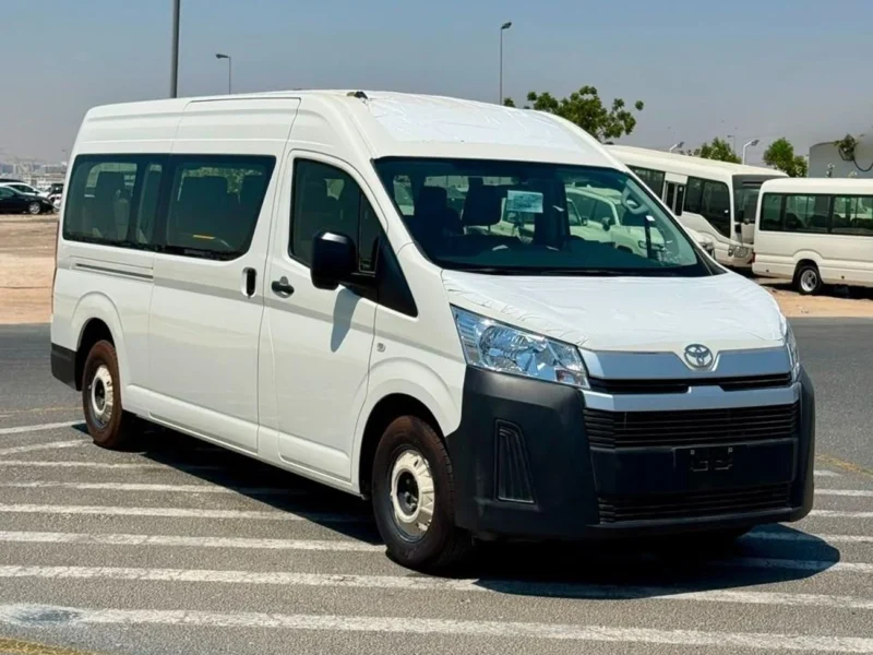 2026 Toyota Hiace GL 3.5 Litres 6 Cylinders Petrol Engine White Grey Van 13 SEATS GCC Specs