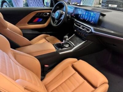 2024 BMW M2 3.0L Twin-Turbocharged Inline-6 Petrol Engine Black Tan 4-Seat Coupe GCC