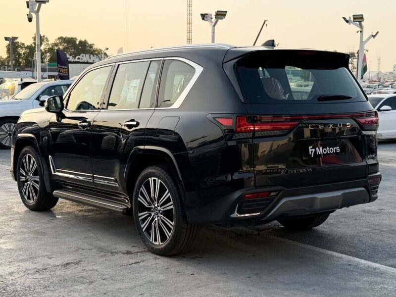 2026 Lexus LX600 SIGNATURE 3.5 Litres Twin-Turbo V6 Petrol Engine Black Tan SUV GCC Specs