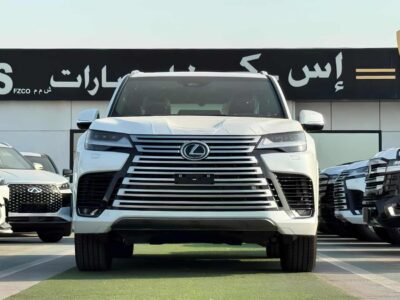 2026 Lexus LX700h SIGNATURE 3.5 Litres 6 Cylinders Hybrid Engine White Red SUV GCC Specs