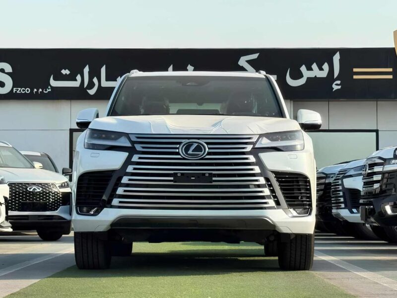 2026 Lexus LX700h SIGNATURE 3.5 Litres 6 Cylinders Hybrid Engine White Red SUV GCC Specs