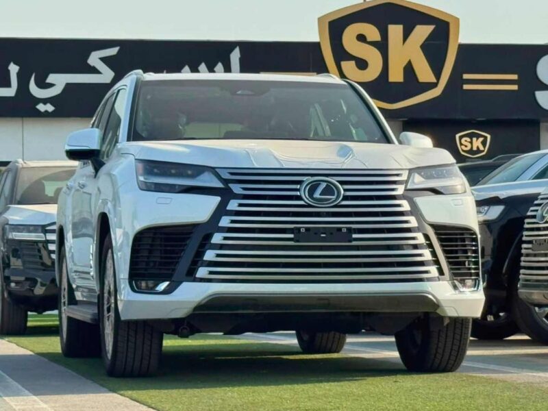 2026 Lexus LX700h SIGNATURE 3.5 Litres 6 Cylinders Hybrid Engine White Red SUV GCC Specs