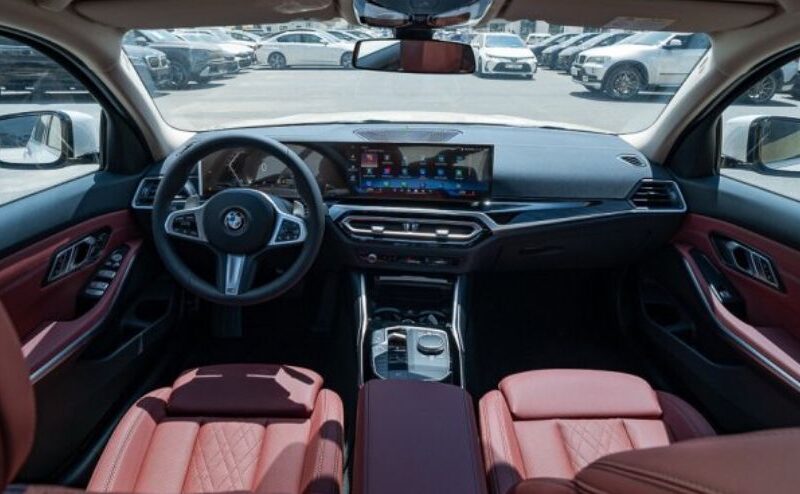 2024 BMW ALPINA B3 3.0L Twin-Turbocharged Inline-6 Petrol Engine Light Grey Red Sedan GCC