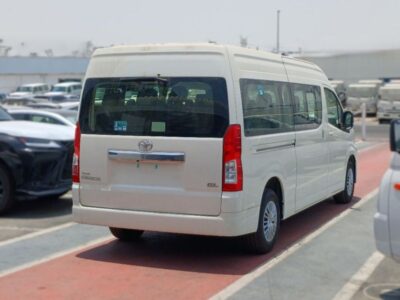 2026 Toyota Hiace GL Highroof 3.5 Litres 6 Cylinders Petrol Engine White Grey Van GCC Specs