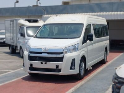 2026 Toyota Hiace GL Highroof 3.5 Litres 6 Cylinders Petrol Engine White Grey Van GCC Specs