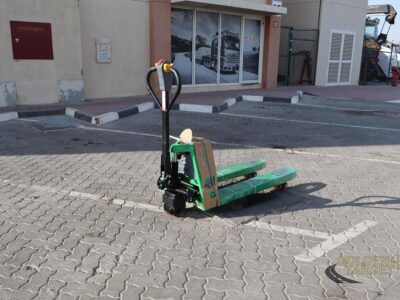 2025 Hangcha Electric Pallet Truck CBD15-WS Green 10Ah Lithium, 48 V