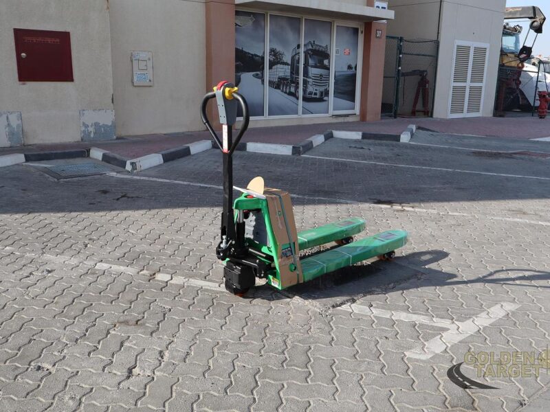 2025 Hangcha Electric Pallet Truck CBD15-WS Green 10Ah Lithium, 48 V
