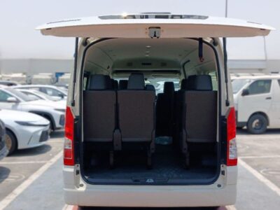 2026 Toyota Hiace GL Highroof 3.5 Litres 6 Cylinders Petrol Engine White Grey Van GCC Specs