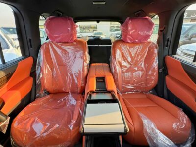 2026 Lexus LX600 VIP 3.5 Litres 6 Cylinders Petrol Engine White Orange SUV GCC Specs Automatic