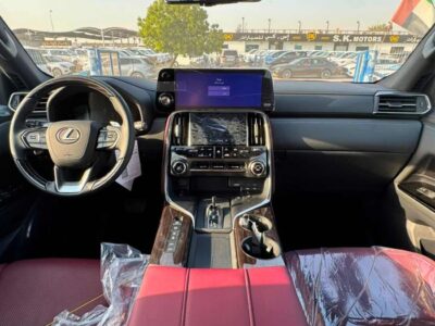 2026 Lexus LX700h SIGNATURE 3.5 Litres 6 Cylinders Hybrid Engine White Red SUV GCC Specs