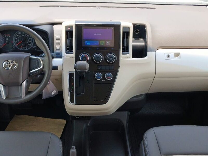 2026 Toyota Hiace GL Highroof 3.5 Litres 6 Cylinders Petrol Engine White Grey Van GCC Specs