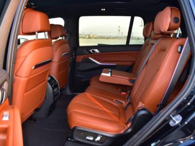 2024 BMW X7 M Sport 4.4 Litres Twin-Turbo V8 Petrol Engine Black Brown SUV GCC Specs