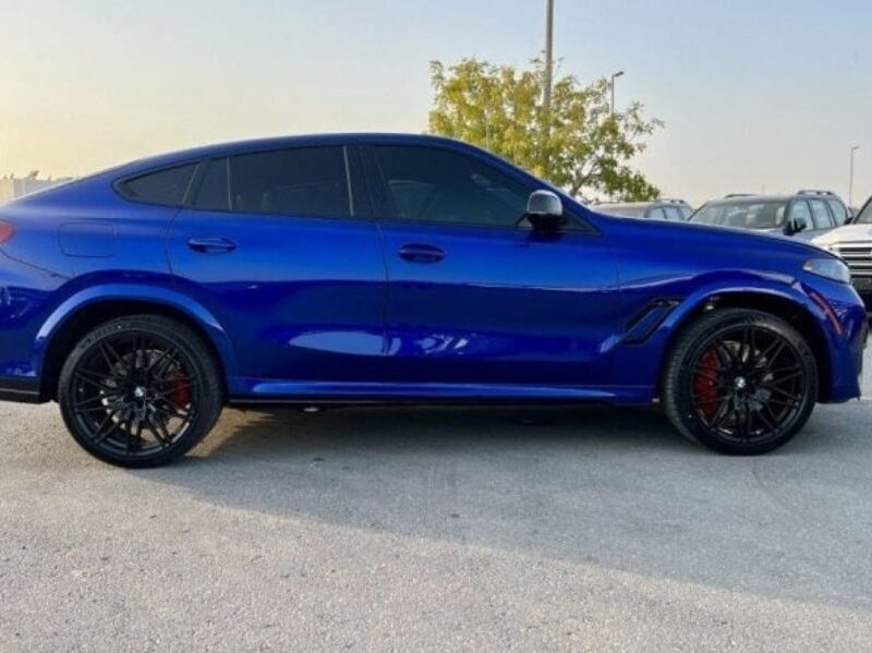 2026 BMW X6 3.0 Litres Twin-Turbocharged Inline-6 Petrol Engine Blue Red SUV GCC Specs
