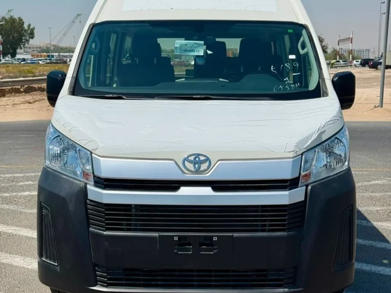 2026 Toyota Hiace GL 3.5 Litres 6 Cylinders Petrol Engine White Grey Van 13 SEATS GCC Specs