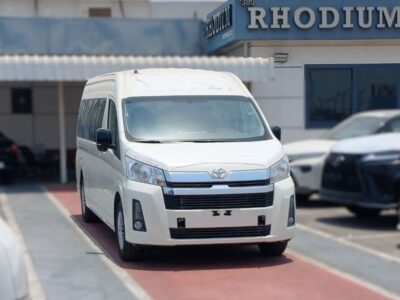 2026 Toyota Hiace GL Highroof 3.5 Litres 6 Cylinders Petrol Engine White Grey Van GCC Specs