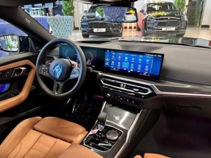 2024 BMW M2 3.0L Twin-Turbocharged Inline-6 Petrol Engine Black Tan 4-Seat Coupe GCC