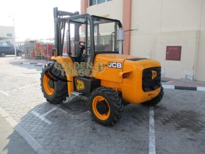 2009 JCB 930 4x4 Rough Terrain Forklift 4 Cylinder; JCB Diesel Engine Orange