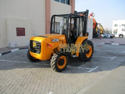 2009 JCB 930 4x4 Rough Terrain Forklift 4 Cylinder; JCB Diesel Engine Orange