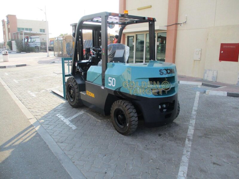2024 SOCMA HNF-50TC Forklift Green 6-Cylinder Diesel Engine