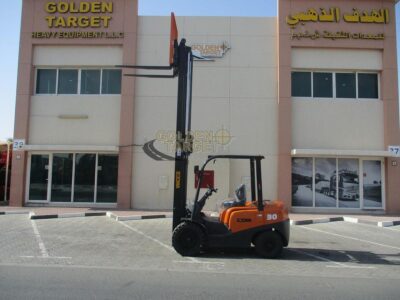 2025 NEW SOCMA HNF-30 Forklift Orange 4 Cylinder Diesel Engine