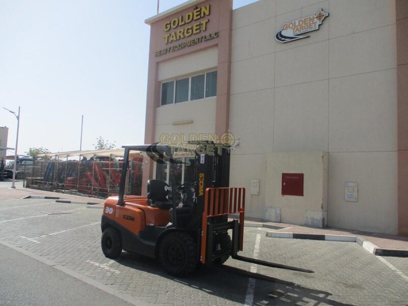 2025 NEW SOCMA HNF-30 Forklift Orange 4 Cylinder Diesel Engine