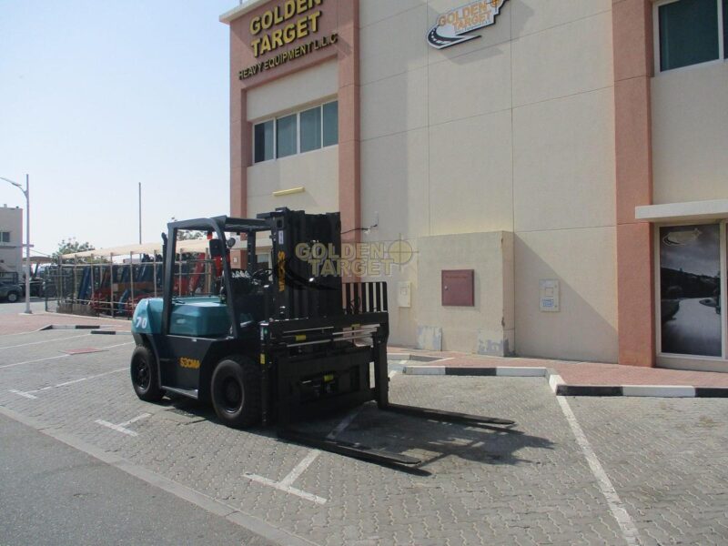 2024 SOCMA HNF-70 Diesel Forklift 6 Cylinder Diesel Engine Green