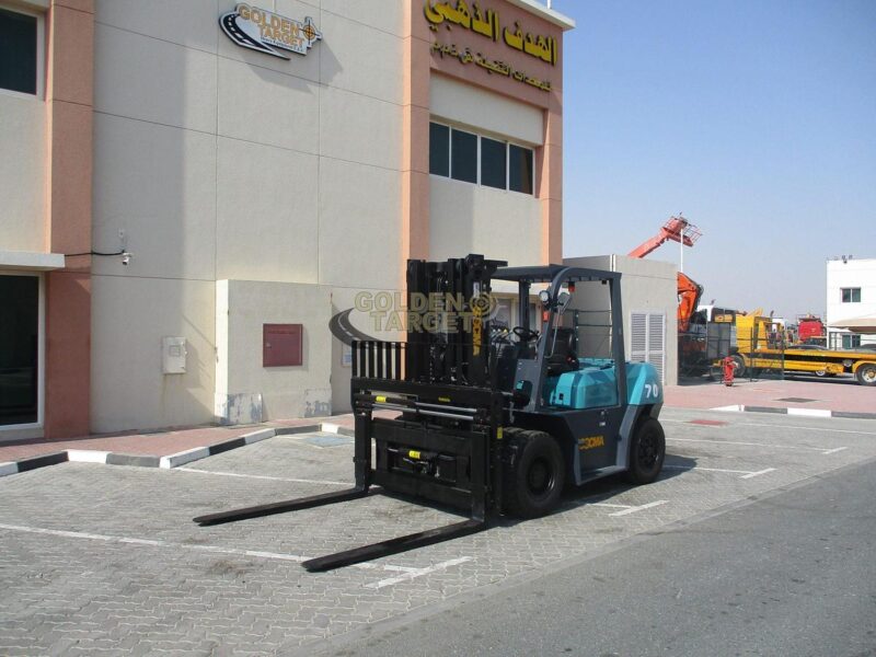 2024 SOCMA HNF-70 Diesel Forklift 6 Cylinder Diesel Engine Green