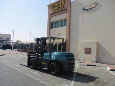 2024 SOCMA HNF-70 Diesel Forklift 6 Cylinder Diesel Engine Green