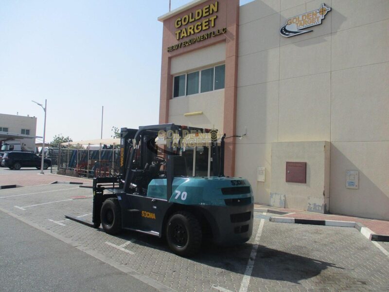 2024 SOCMA HNF-70 Diesel Forklift 6 Cylinder Diesel Engine Green
