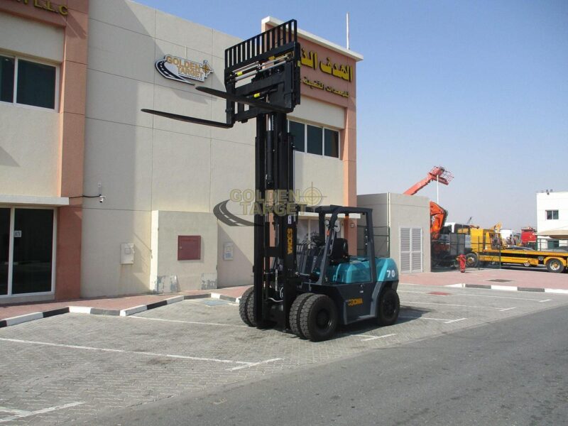 2024 SOCMA HNF-70 Diesel Forklift 6 Cylinder Diesel Engine Green