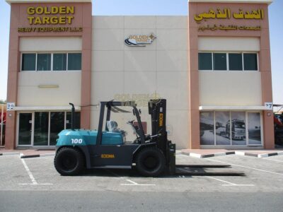 2024 SOCMA HNF-100 Diesel Forklift 6 Cylinder Diesel Engine Green