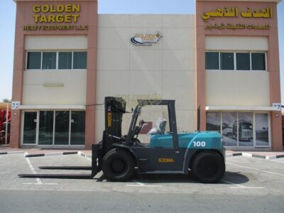 2024 SOCMA HNF-100 Diesel Forklift 6 Cylinder Diesel Engine Green