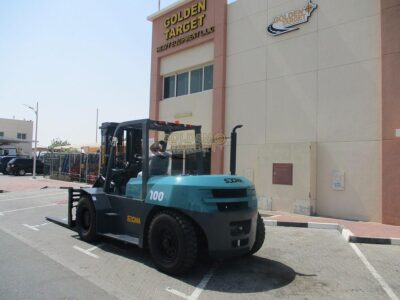 2024 SOCMA HNF-100 Diesel Forklift 6 Cylinder Diesel Engine Green