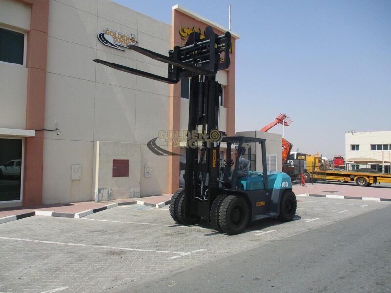 2024 SOCMA HNF-100 Diesel Forklift 6 Cylinder Diesel Engine Green