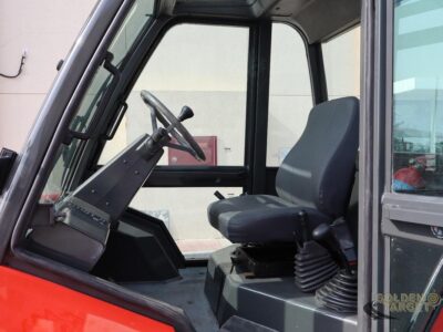 2008 Manitou M50-4 4x4 Rough Terrain Forklift (5ton) 4 Cylinder, Perkins Diesel Engine Red
