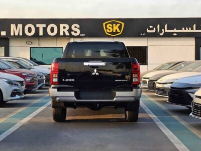 2026 Mitsubishi L200 SPORTERO 2.4L DIESEL V4 Engine Black Pickup Truck Automatic GCC Specs