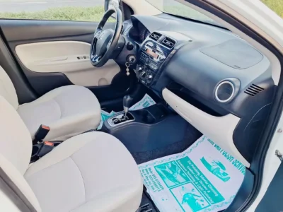 2019 Mitsubishi Attrage GLX 1.2 Litres 3-Cylinder Petrol Engine White Grey Sedan GCC Specs