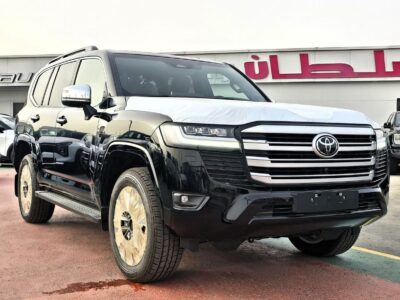 2026 Toyota Land Cruiser VX 3.5 Litres Twin-Turbo V6 Petrol Engine Black SUV Automatic