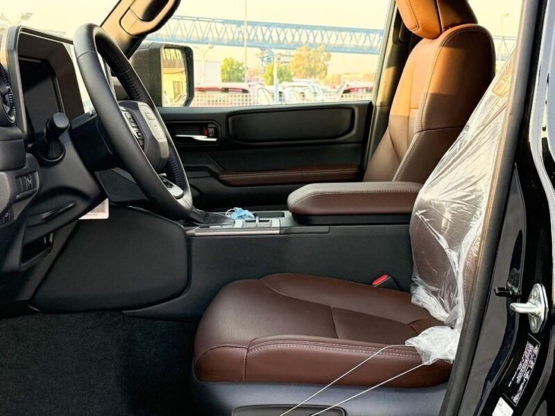 2025 Toyota Prado VXR 2.4 Litres 4 Cylinders Petrol Engine Black Brown SUV GCC Specs