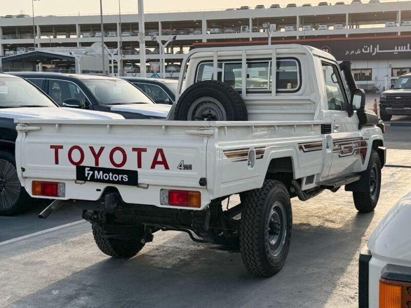 2025 Toyota Land Cruiser SC 4.2 Litres 6 Cylinders Diesel Engine White Grey Pickup Truck MT