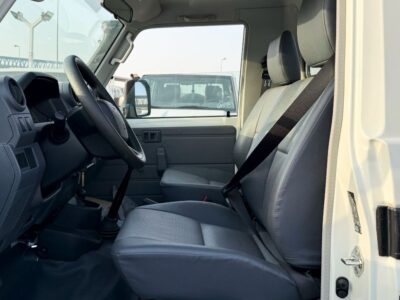 2025 Toyota Land Cruiser SC 4.2 Litres 6 Cylinders Diesel Engine White Grey Pickup Truck MT