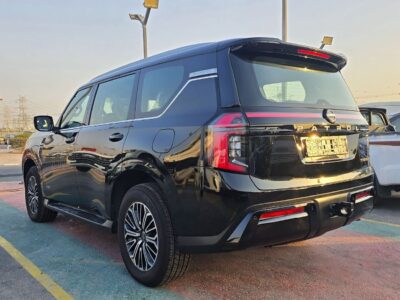 2026 Nissan Patrol LE Titanium 3.5 Litres Twin Turbo 6 Cylinders Petrol Engine Black Red SUV