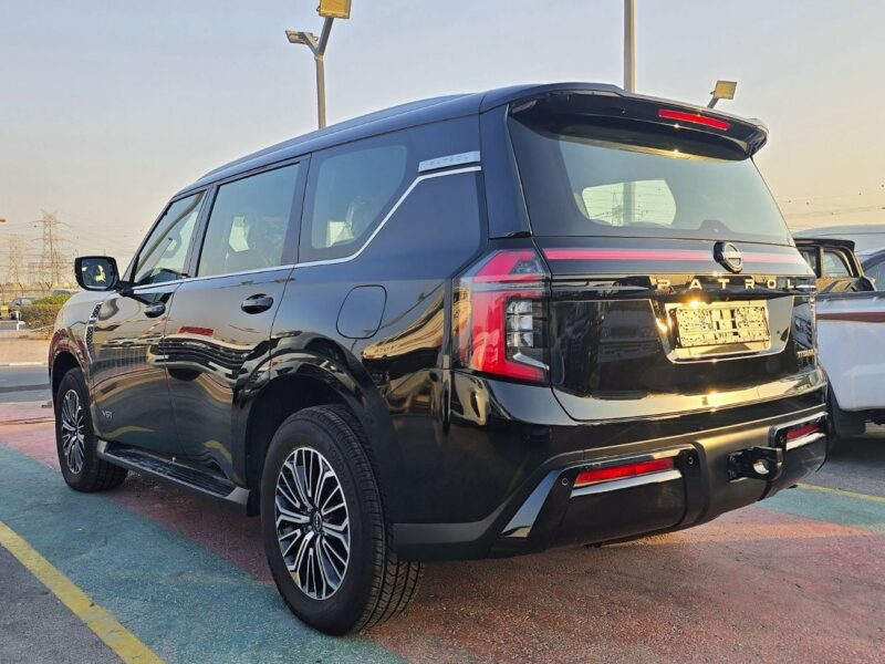 2026 Nissan Patrol LE Titanium 3.5 Litres Twin Turbo 6 Cylinders Petrol Engine Black Red SUV