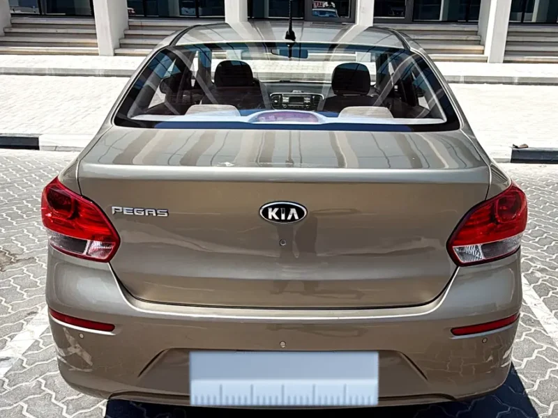 2020 Kia Pegas LX 4 Cylinders Petrol Engine Gold Beige Sedan GCC Specs Automatic