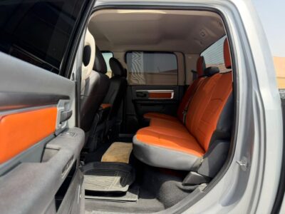 2021 Dodge RAM 1500 HEMI 5.7 Litres 8 Cylinders Petrol Engine Silver Orange Pickup Truck US Specs