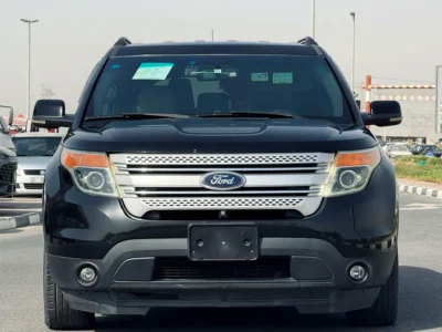 2012 Ford Explorer XLT 3.5L Ti-VCT V6 Petrol Engine Automatic Black Beige SUV Japanese Specs