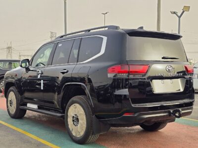 2026 Toyota Land Cruiser VX 3.5 Litres Twin-Turbo V6 Petrol Engine Black SUV Automatic